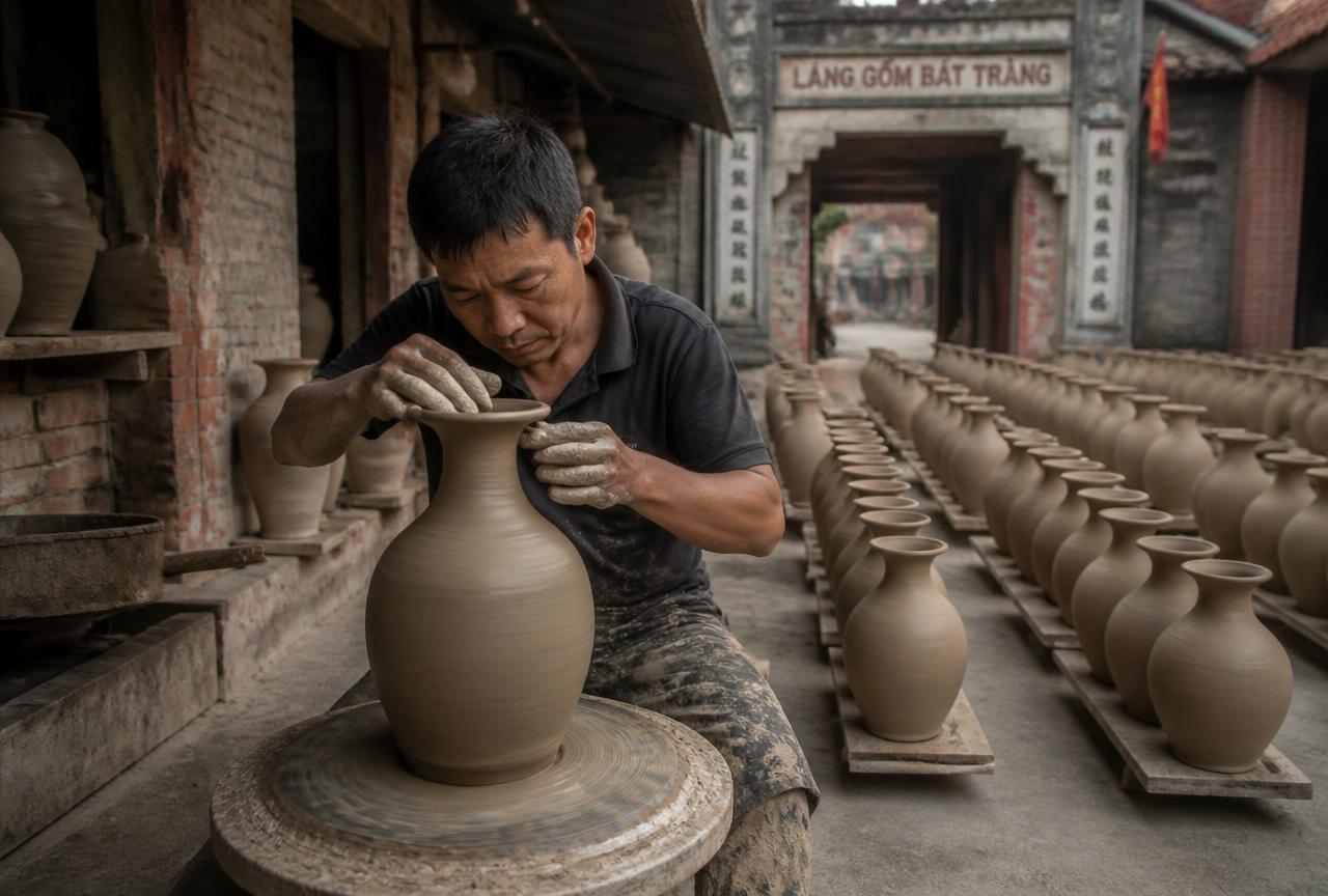 Làng gốm Bát Tràng