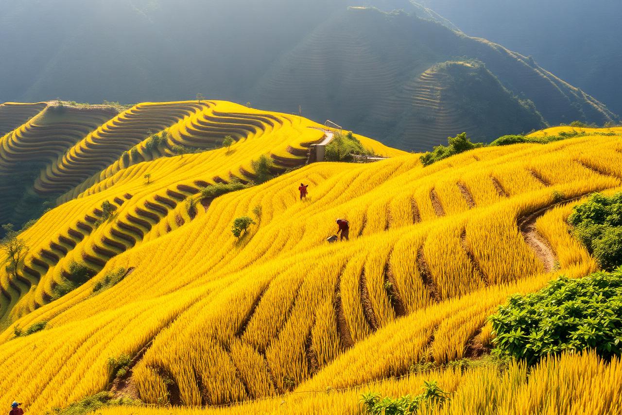 Mù Cang Chải — Ruộng bậc thang